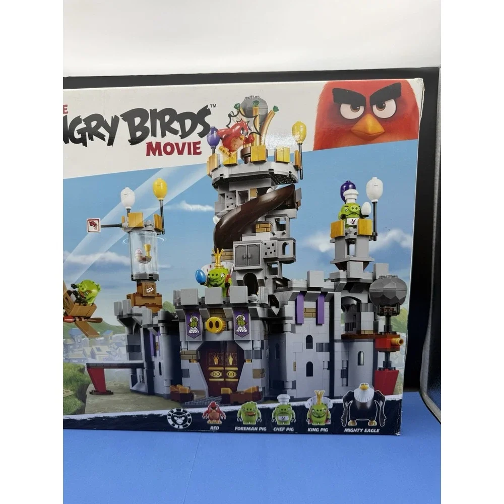LEGO 75826 Angry Birds Movie King Pig's Castle Retired w/Box – Read Description